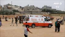 Decenas de palestinos heridos por ejército israelí en Gaza
