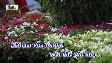KARAOKE _ Nếu Em Còn Tồn Tại _ Trịnh Đình Quang