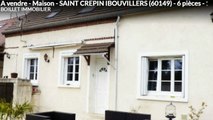 A vendre - Maison - SAINT CREPIN IBOUVILLERS (60149) - 6 pièces - 121m²