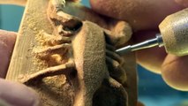 Carving a Scorpion Pendant from a Single Piece of Wood