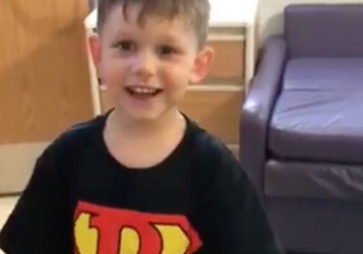 4-Year-Old is a Real Superhero After Donating Bone Marrow to His Twin Brothers