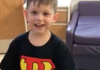 4-Year-Old is a Real Superhero After Donating Bone Marrow to His Twin Brothers
