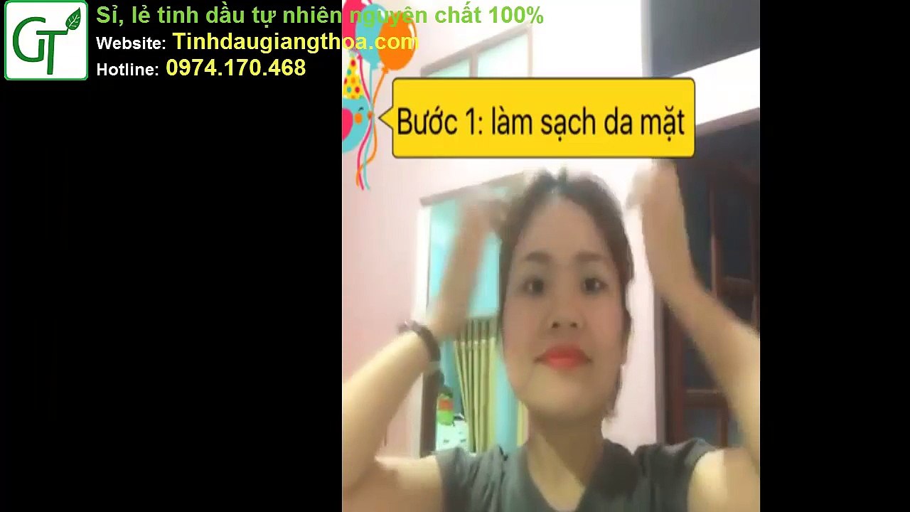 Các Bước Chăm Sóc Da Mặt Với Dầu Gấc