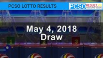PCSO Lotto Results Today May 4, 2018 (6/58, 6/45, 4D, Swertres, STL & EZ2)