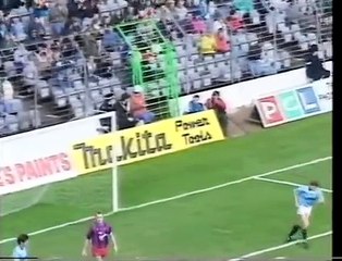 Manchester City - Crystal Palace 04-11-1989 Division One