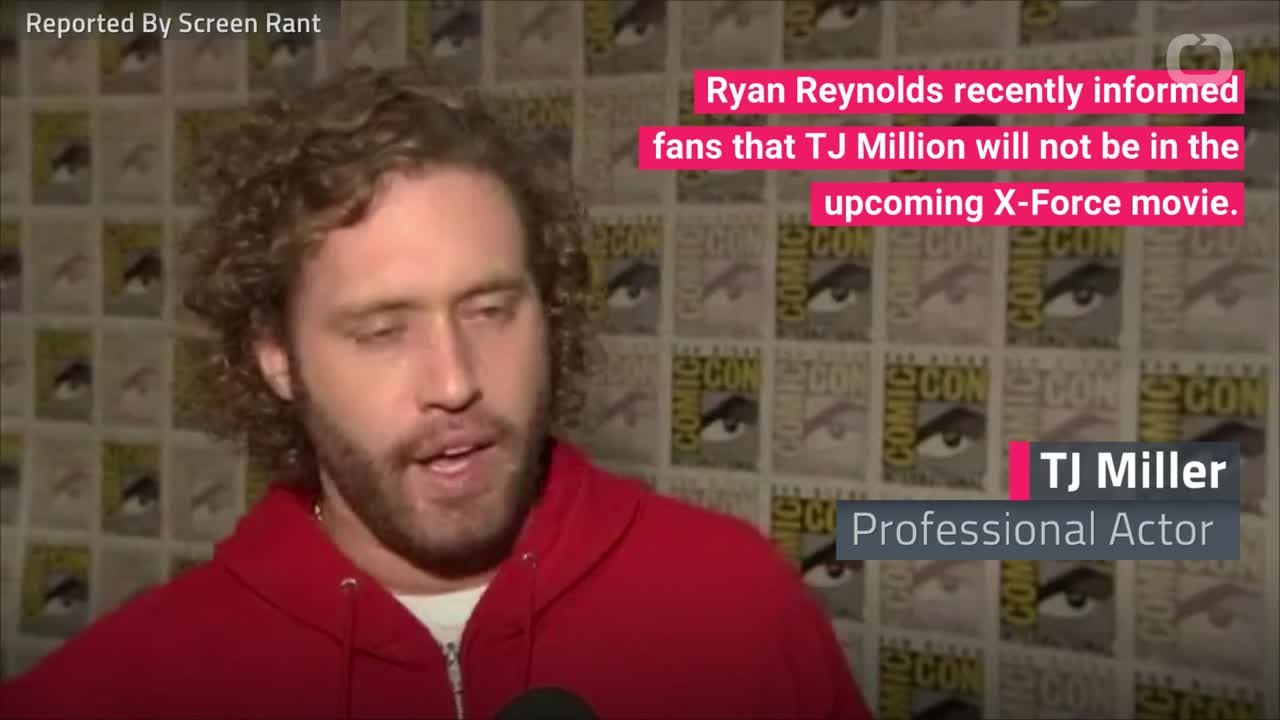 TJ Miller Will Not Be In 'X-Force'