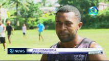 In  Sports...  Fijian kids walking out onto the field with All Black stars... A battle of a difference for Nabua youths AndBaracuda Swimming club ready fo