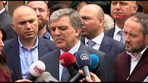 Abdullah Gül: Böyle bir ziyaret oldu