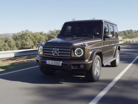 Mercedes Classe G 2018 : 1er essai en vidéo