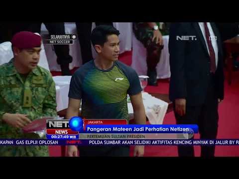 Pangeran Mateen Jadi Perhatian Netizen Saat Berkunjung Ke Indonesia -NET24