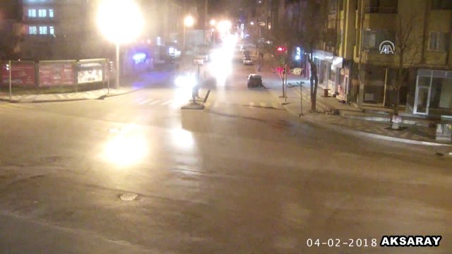 Trafik kazaları MOBESE kameralarında - ANKARA