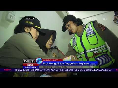 Seorang Ibu Meninggalkan Bayinya, Penguntil Terekam CCTV -NET24
