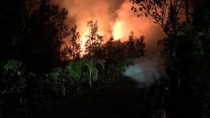 Hawaï : l'éruption volcanique se poursuit