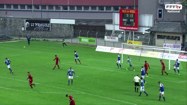 J33 : Rodez Aveyron Football - US Avranches MSM (0-1), le résumé