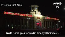 North Korea goes back to the future - by 30 minutes