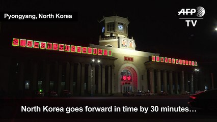 North Korea goes back to the future - by 30 minutes
