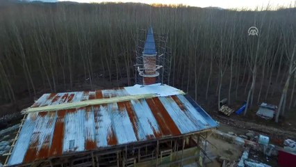 Fetih için top döken işçilerin camisi ayağa kaldırıldı - KIRKLARELİ