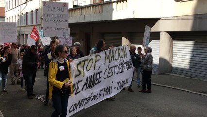 A Tarare aussi, on fait la fête à Macron...