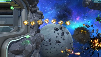 Fatal Stormer - Gameplay (3D sidescrolling shoot'em up)