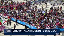 i24NEWS DESK | Giro d'Italia: kicks in to 2nd gear | Saturday, May 5th 2018