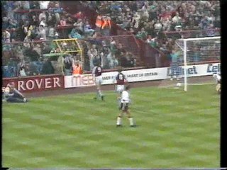 Aston Villa - Nottingham Forest 02-12-1989 Division One