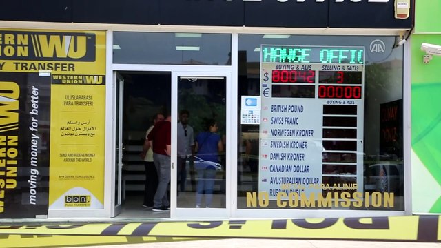 Döviz bürosunda silahlı soygun iddiası (2) - ANTALYA
