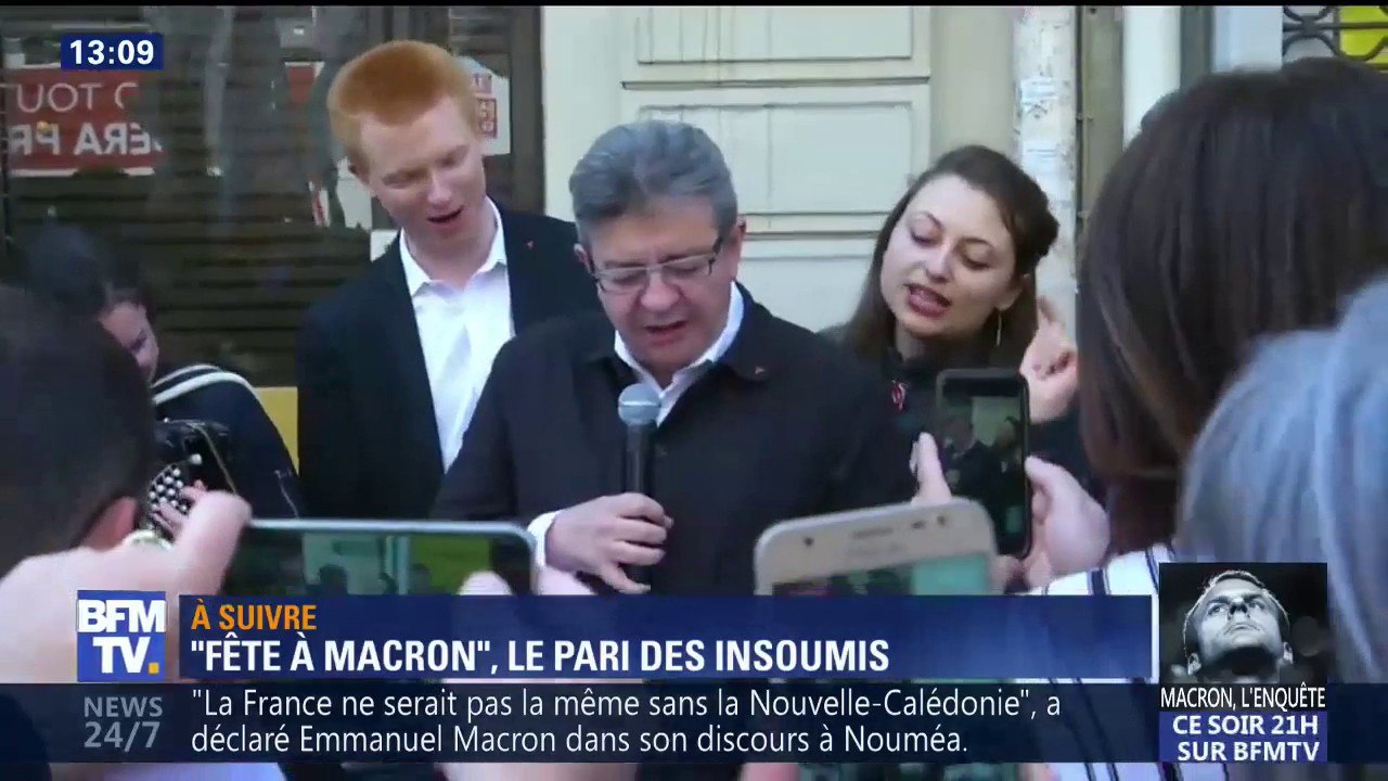 "Ce n’était pas des amis choisis, pour leur goût de la démocratie". La "fête à Macron" parodie un tube de Brassens