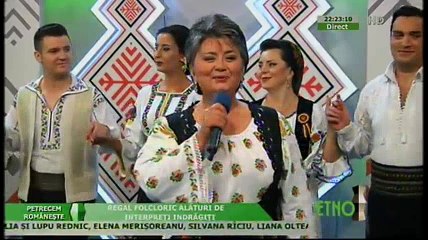 Vasilica Dinu - I-auzi cum canta oltenii (Petrecem romaneste - ETNO TV - 25.04.2016)
