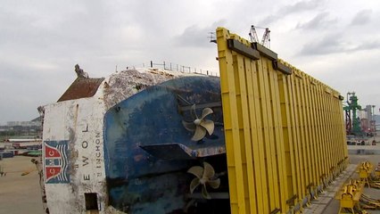 세월호 바로 세우기 눈앞...만 톤급 크레인 도착 / YTN