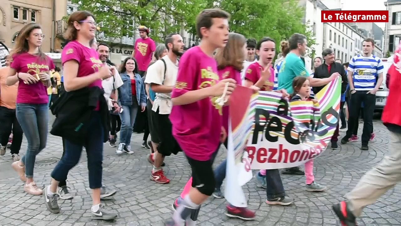 Quimper. Les 21 premiers kilomètres de la Redadeg 2018