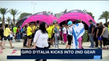 i24NEWS DESK | Giro d'Italia stage 2: Haifa to Tel Aviv | Saturday, May 5th 2018