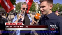 Fabian Köster: Jens Spahn trifft die Hartz-IV-Empfängerin Sandra S.  | heute-show vom 04.05.2018