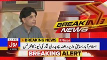 Chaudhry Nisar Press Conference - 5th May 2018