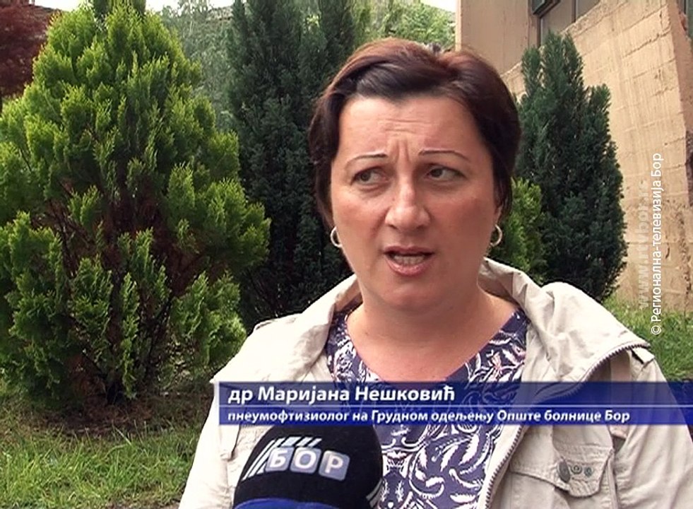 U Boru 46 novoobolelih od astme, 5.maj 2018. (RTV Bor)