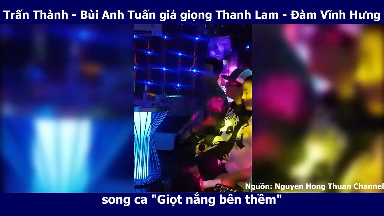 Trấn Thành - Bùi Anh Tuấn giả giọng Thanh Lam - Đàm Vĩnh Hưng song ca "Giọt nắng bên thềm" cực hay
