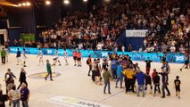 Hand - Istres en LNH : l'explosion de joie au coup de sifflet final