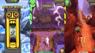 Temple Run Spooky Summit VS Blazing Sands VS Frozen Shadows Gameplay HD #37