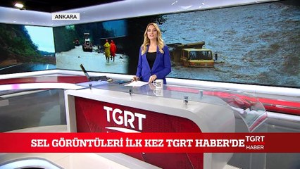 Ankara'daki Sel Görüntüleri İlk Kez TGRT Haber'de