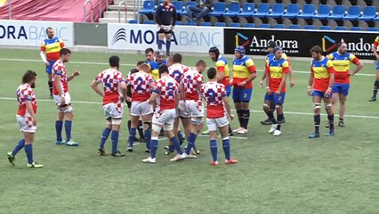 REPLAY ANDORRA / CROATIA - RUGBY EUROPE CONFERENCE 1 SOUTH 2017/2018