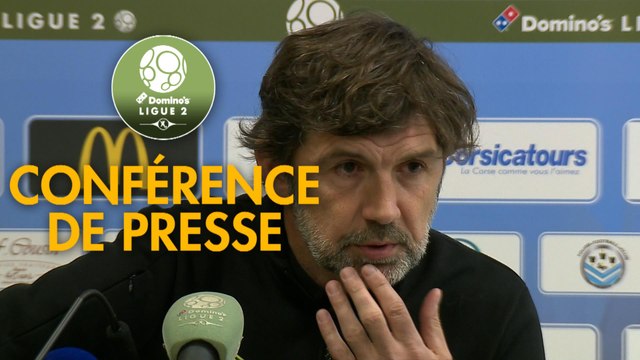 Conférence de presse Tours FC - RC Lens (4-2) : Jorge COSTA (TOURS) - Eric SIKORA (RCL) - 2017/2018