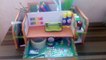 DIY mini cupboard desk Organizer/ drawer organizer out of cardboard.