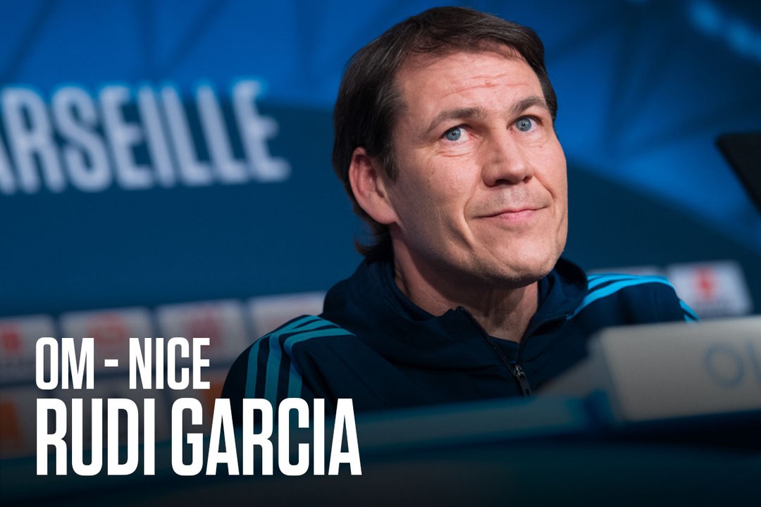 Replay | La conférence de presse de Rudi Garcia avant OM - Nice