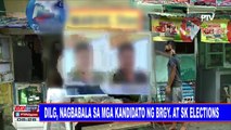 DILG, nagbabala sa mga kandidato ng Barangay at SK election