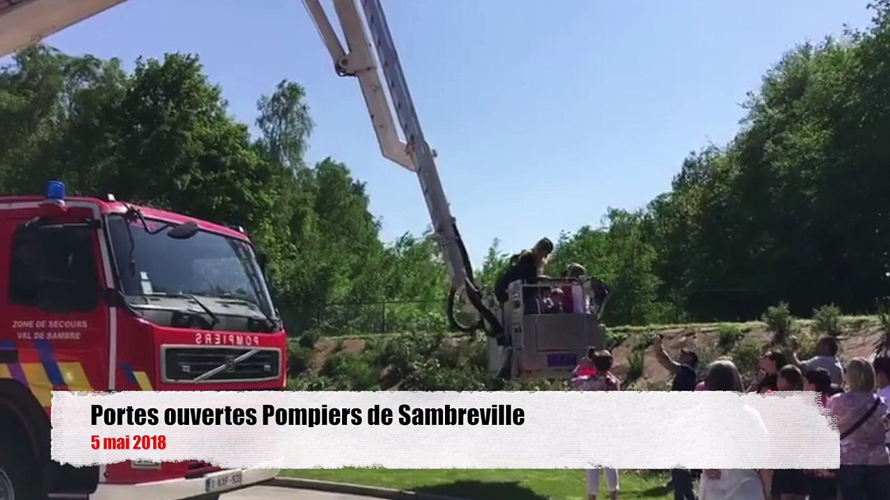 Portes ouvertes chez les  pompiers de Sambreville