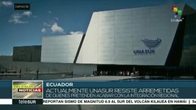 Ecuador: a 8 años desde que Kichner asumió como secretario de UNASUR
