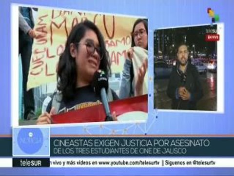 Juventud mexicana exige cese a la ola de violencia en el país