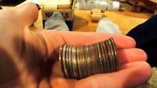 OLD SILVER COIN CACHE--Treasure Roll Hunting Half Dollars(Walkers, Franklins,Kennedys)