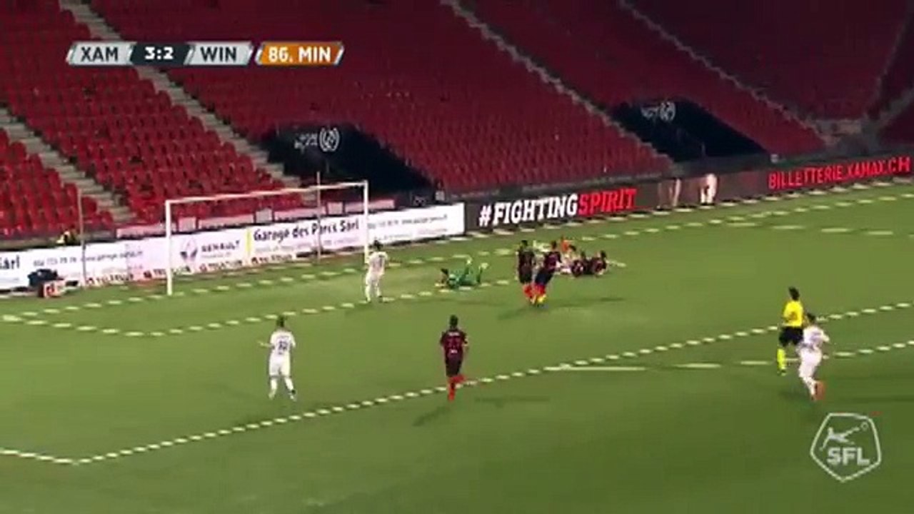 Xamax 3:3 Winterthur (Switzerland. Challenge League. 4 May 2018)