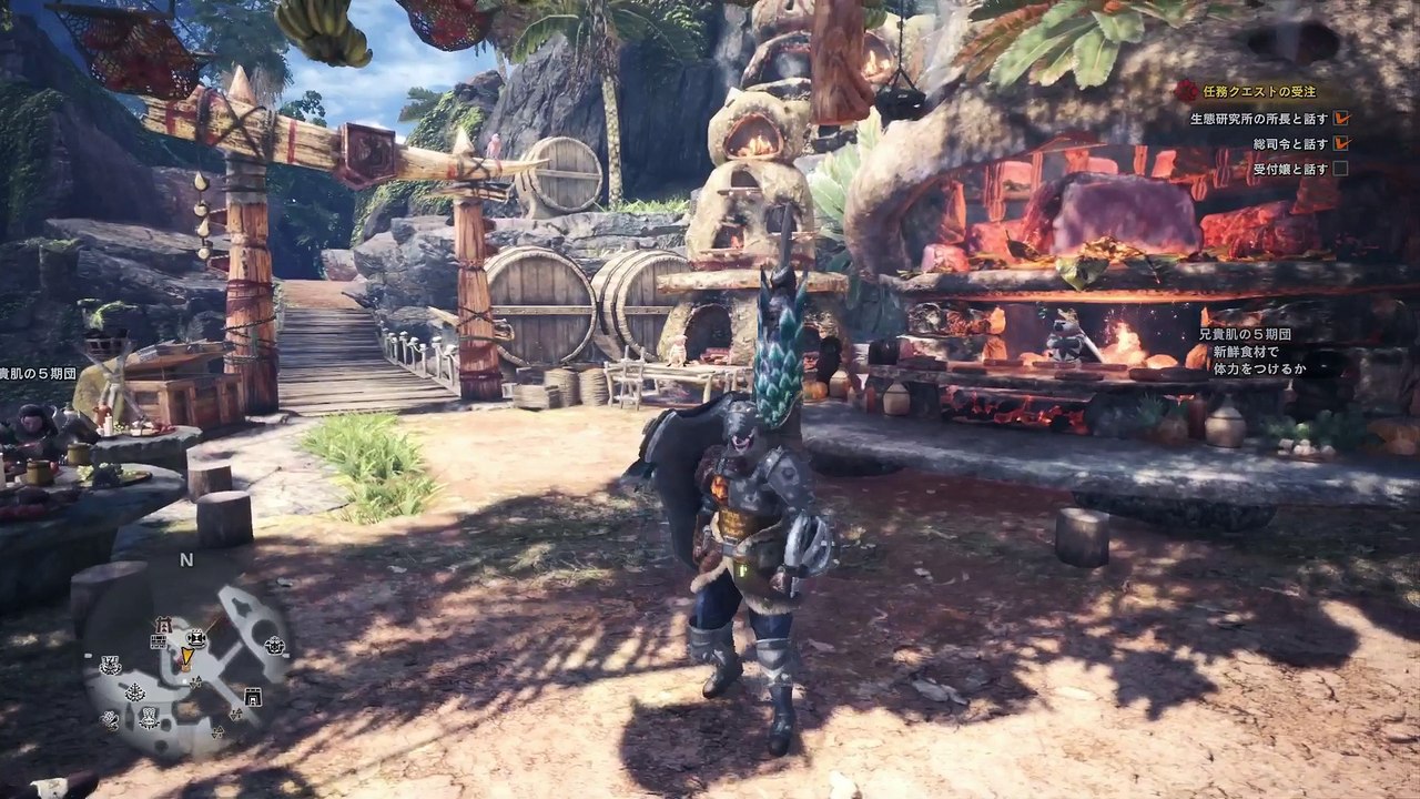 No.23 MHW MONSTER HUNTER WORLD モンスターハンターワールド ストーリー 任務クエスト 渇望の黒創 HUNTER HERO GAMES