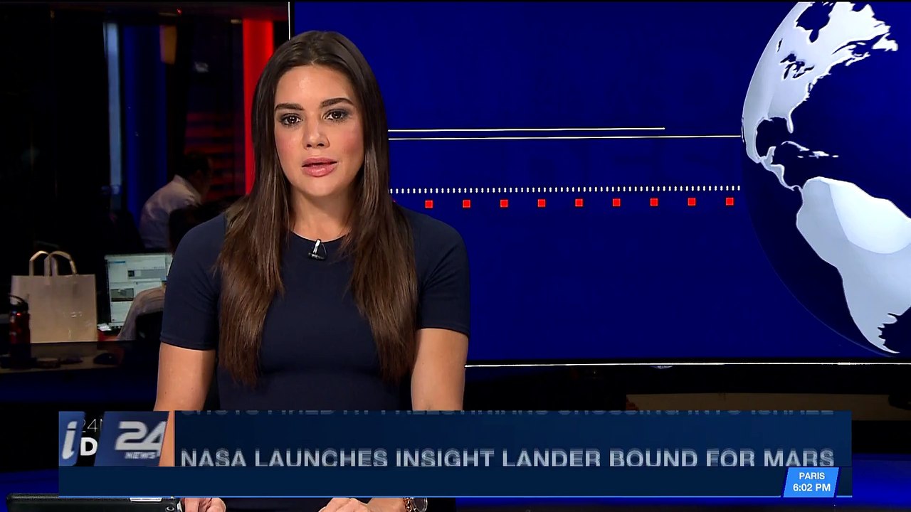 i24NEWS DESK | NASA launches inSight lander bound for Mars | Saturday, May 5th 2018